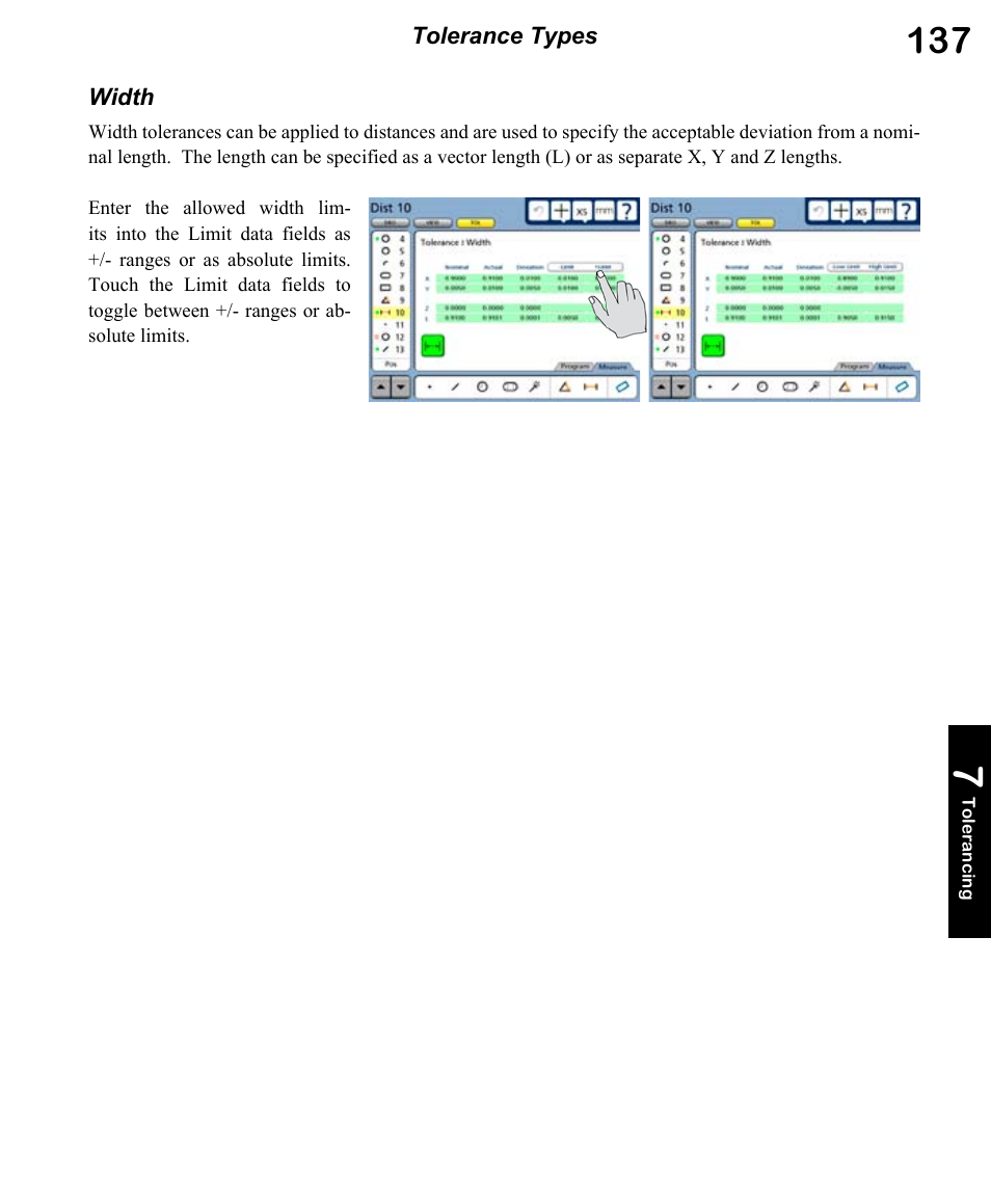 HEIDENHAIN ND 1300 OED and Crosshair Systems User Manual | Page 155 / 257