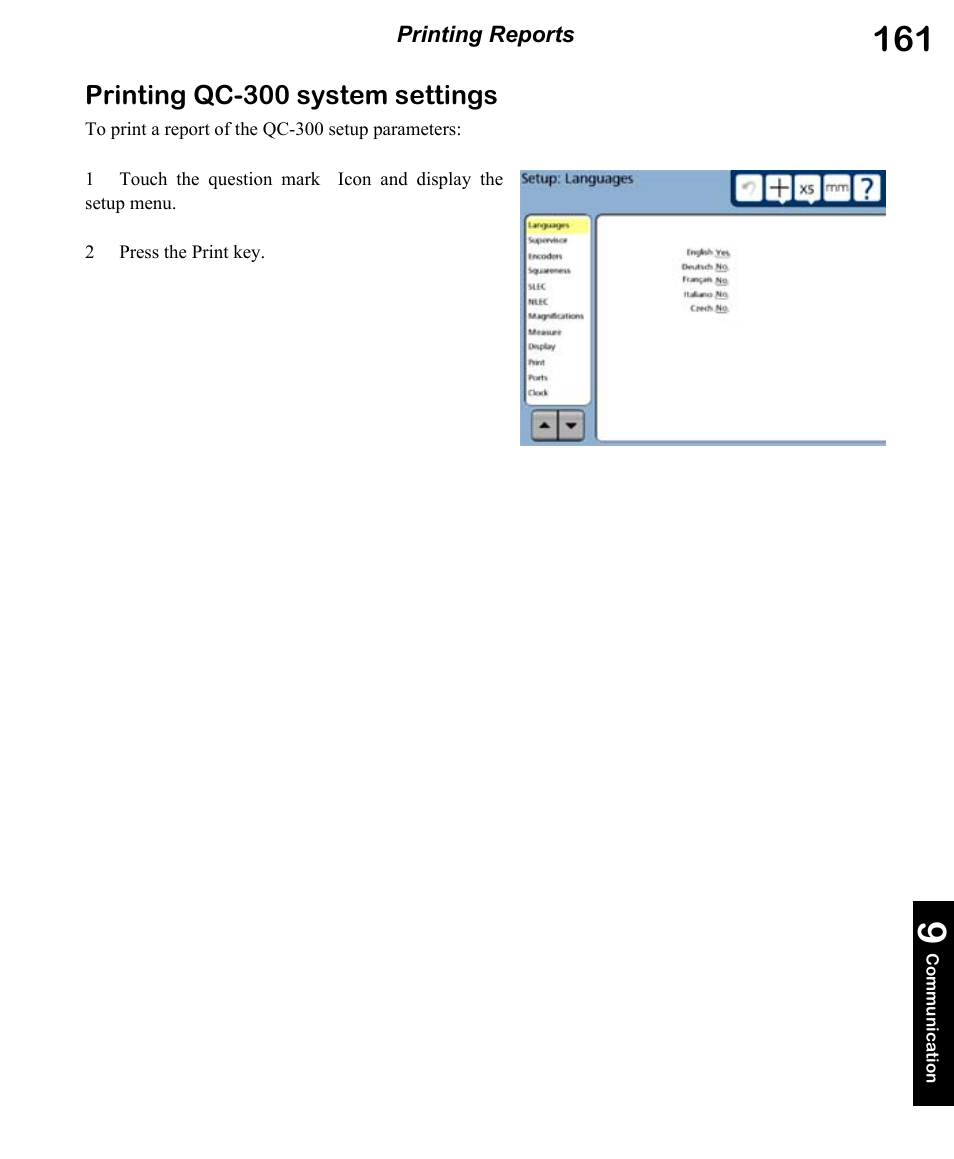 HEIDENHAIN ND 1300 OED and Crosshair Systems User Manual | Page 179 / 257