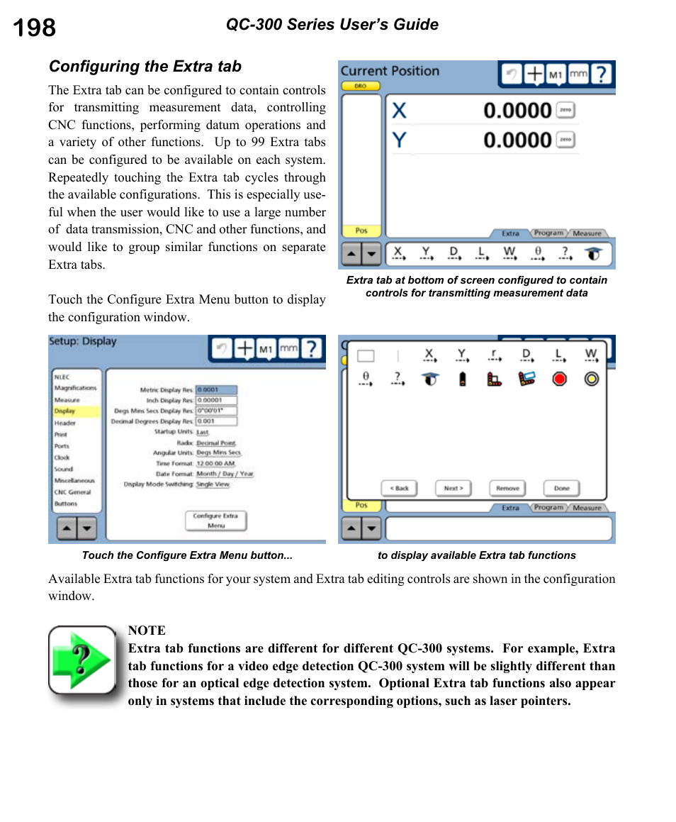HEIDENHAIN ND 1300 OED and Crosshair Systems User Manual | Page 216 / 257