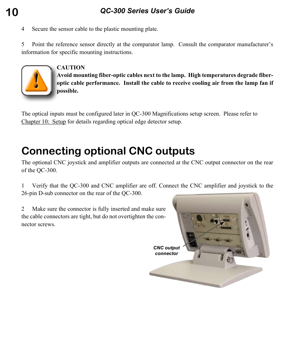 Connecting optional cnc outputs | HEIDENHAIN ND 1300 OED and Crosshair Systems User Manual | Page 28 / 257