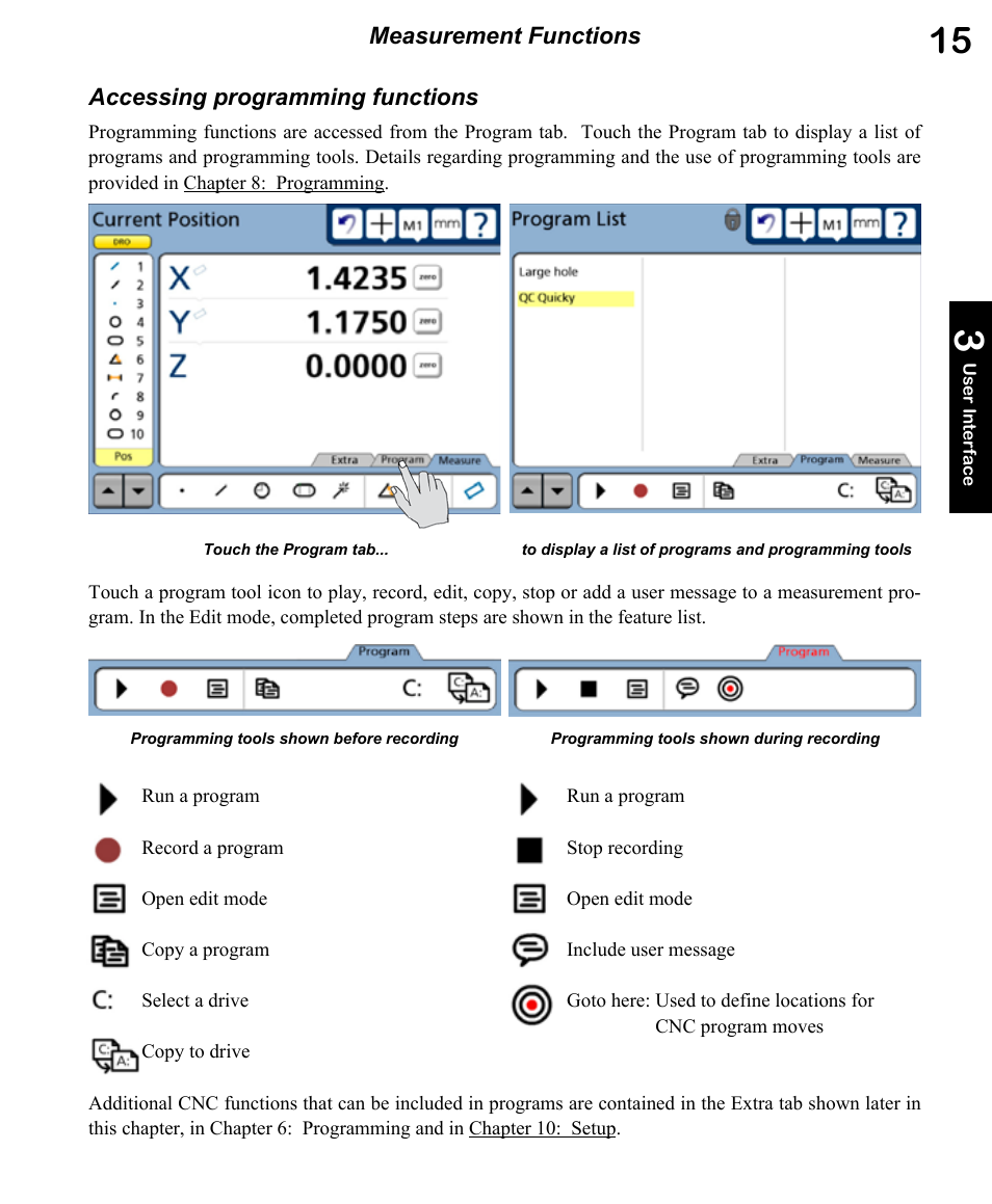 HEIDENHAIN ND 1300 OED and Crosshair Systems User Manual | Page 33 / 257