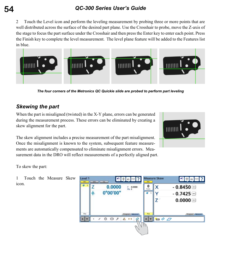 HEIDENHAIN ND 1300 OED and Crosshair Systems User Manual | Page 72 / 257