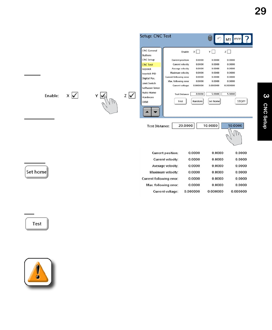 HEIDENHAIN ND 1300 CNC Setup User Manual | Page 37 / 54