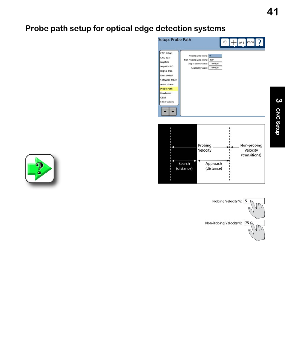 HEIDENHAIN ND 1300 CNC Setup User Manual | Page 50 / 54