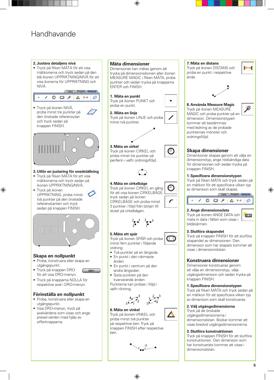 Handhavande | HEIDENHAIN ND 1300 Quick Start User Manual | Page 37 / 92