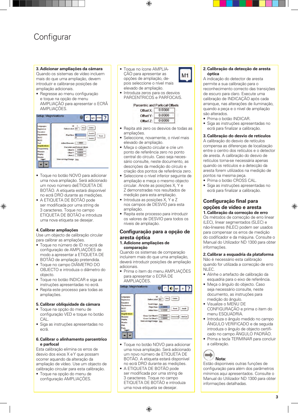 Configurar | HEIDENHAIN ND 1300 Quick Start User Manual | Page 53 / 92