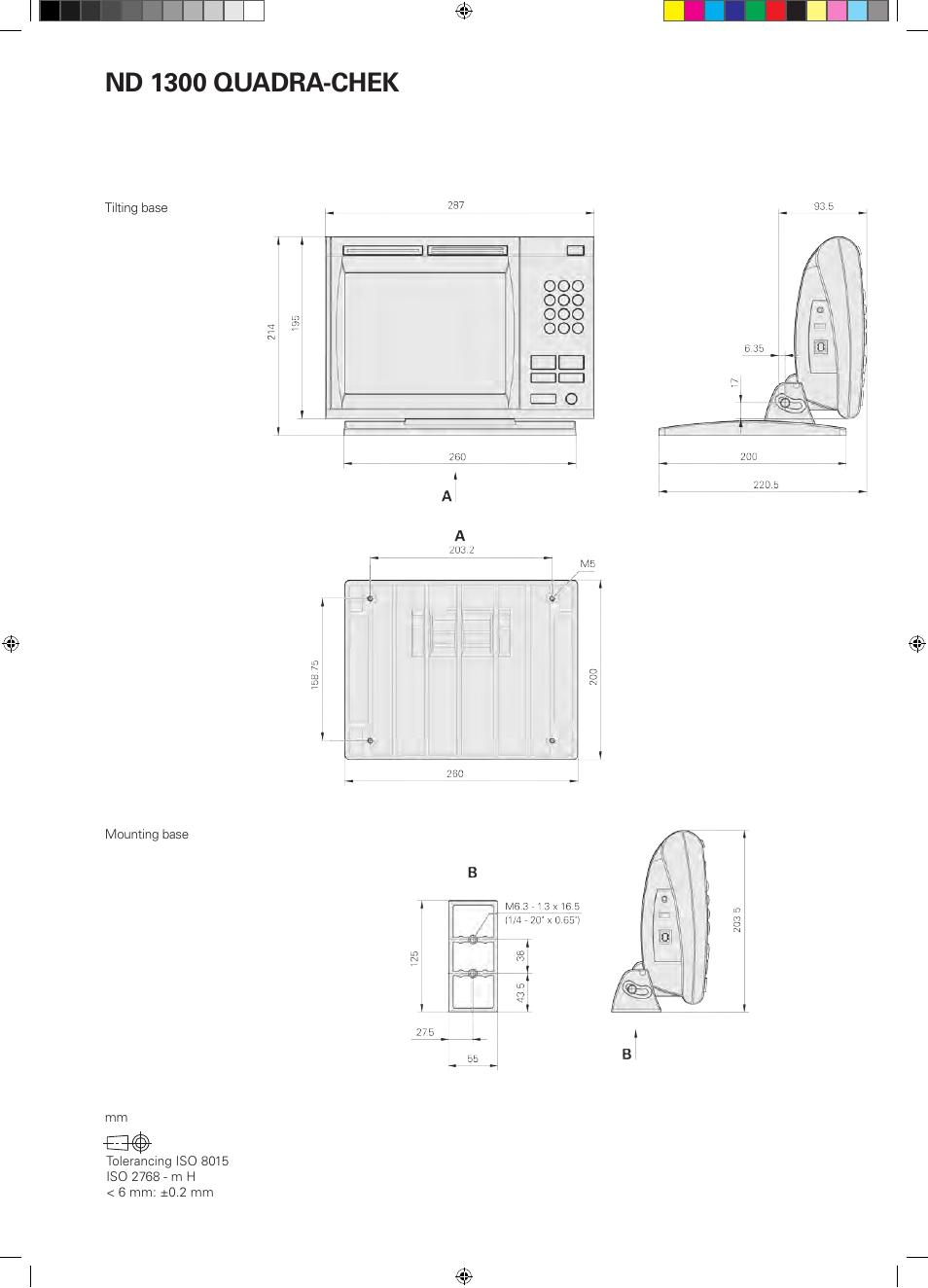Nd 1300 quadra-chek | HEIDENHAIN ND 1300 Quick Start User Manual | Page 87 / 92