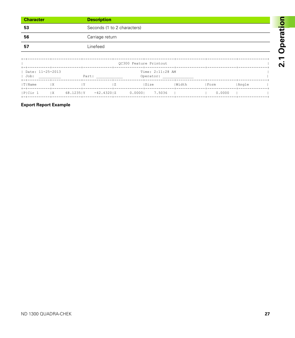 1 oper ation | HEIDENHAIN ND 1300 Addendum User Manual | Page 27 / 36