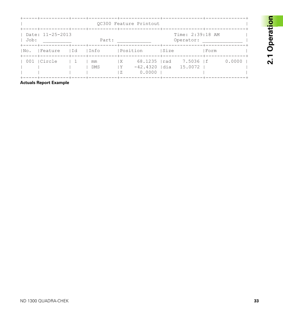 1 oper ation | HEIDENHAIN ND 1300 Addendum User Manual | Page 33 / 36