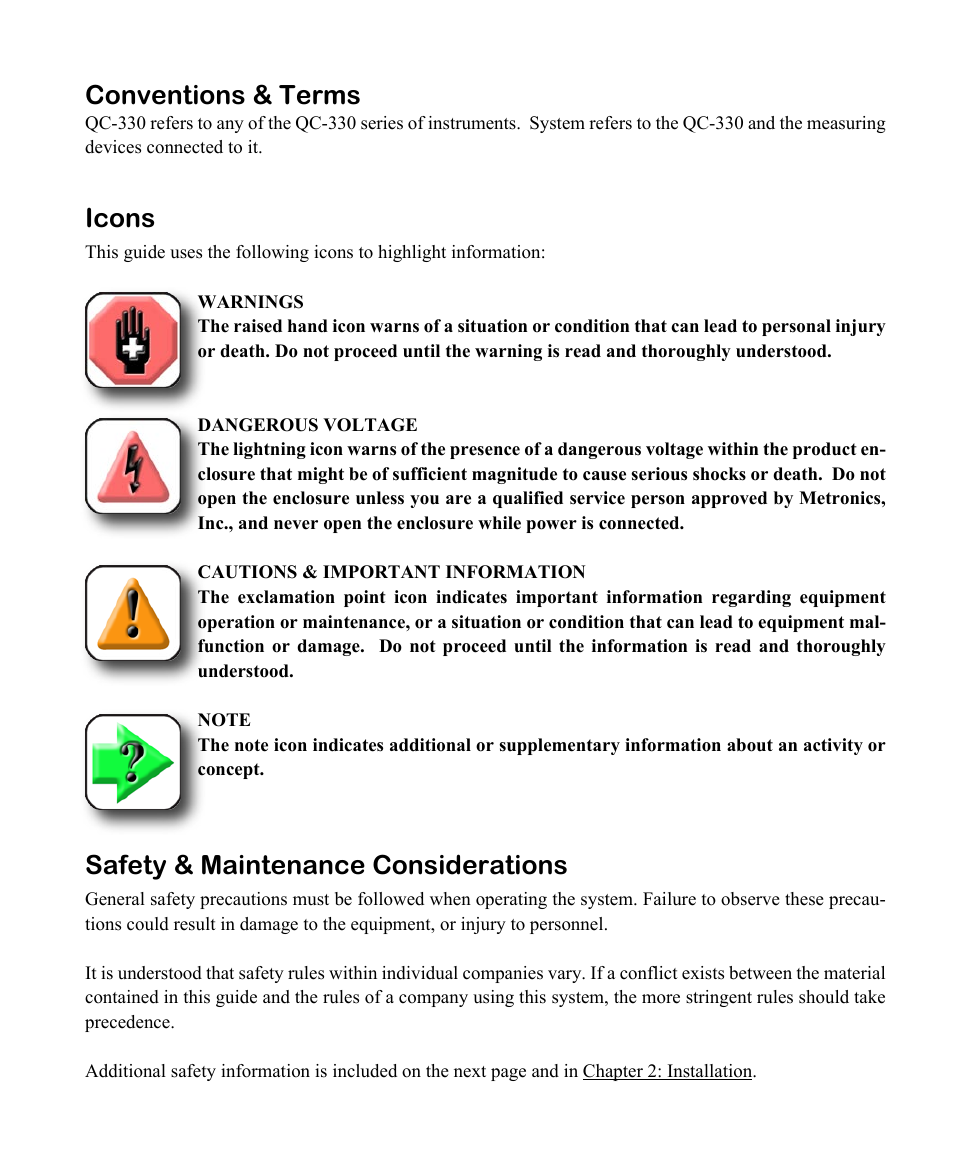 Conventions & terms, Icons, Safety & maintenance considerations | HEIDENHAIN ND 1400 User Manual | Page 4 / 179