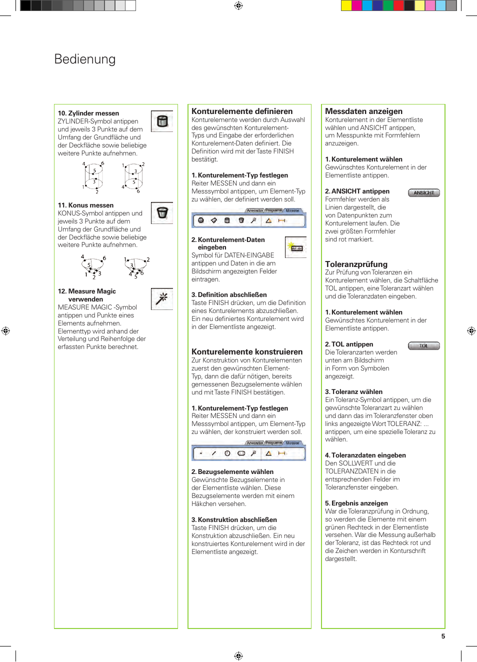 Bedienung | HEIDENHAIN ND 1400 Quick Start User Manual | Page 13 / 96