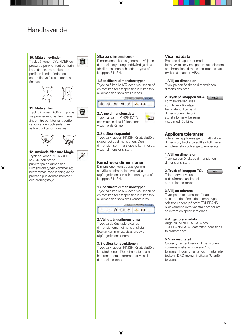 Handhavande | HEIDENHAIN ND 1400 Quick Start User Manual | Page 37 / 96