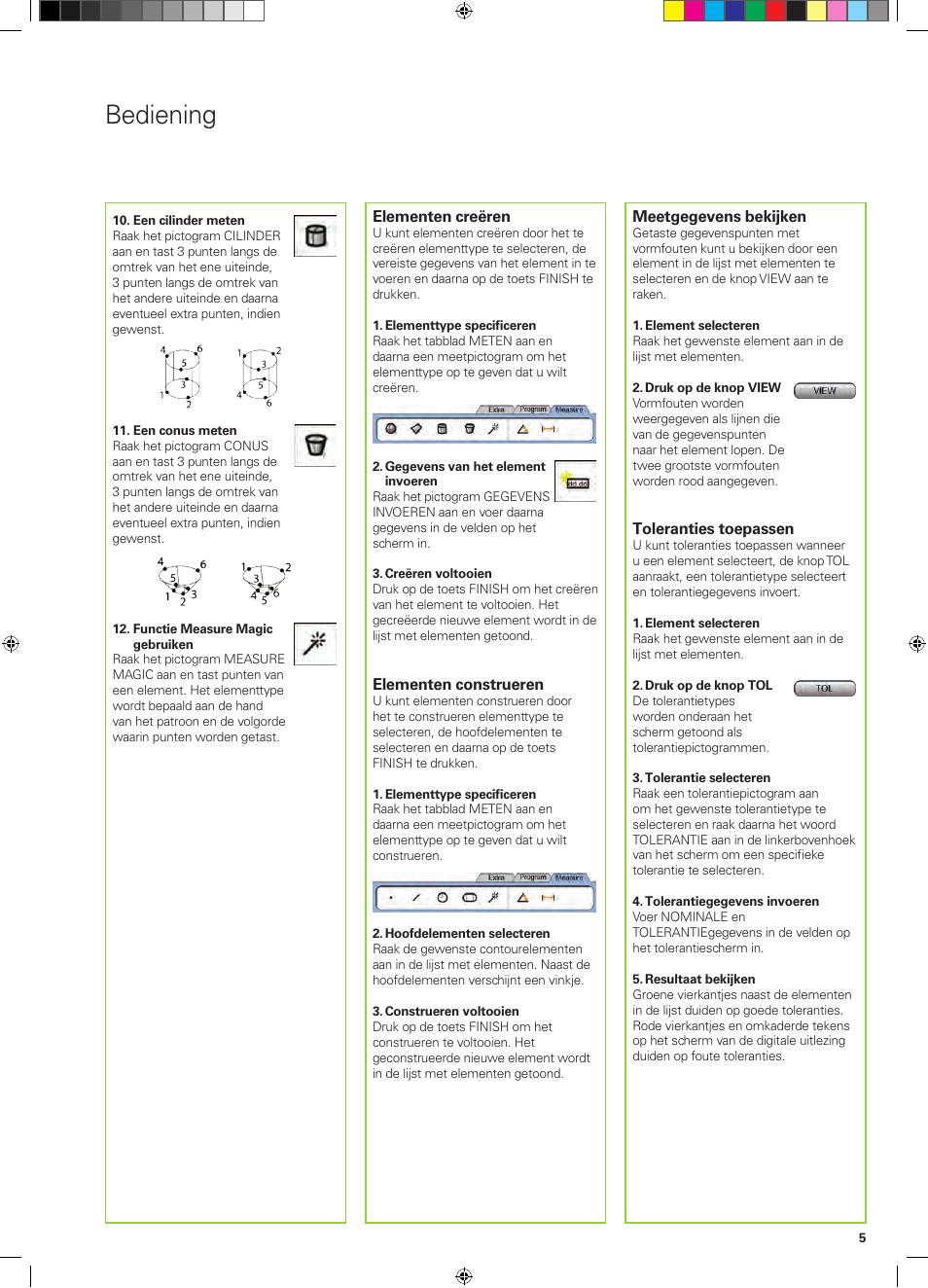 Bediening | HEIDENHAIN ND 1400 Quick Start User Manual | Page 43 / 96