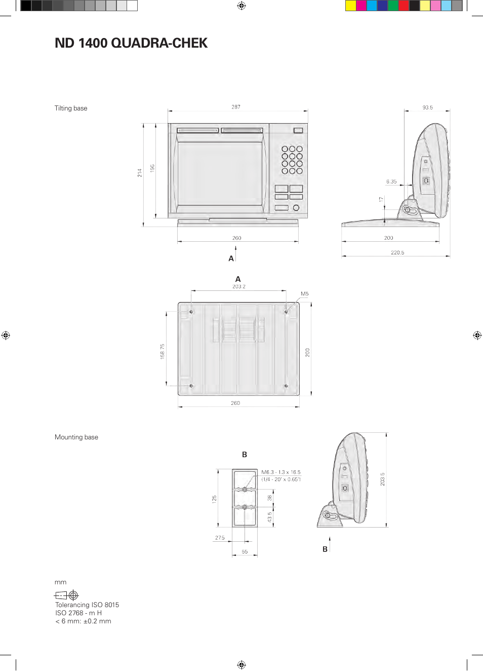 Nd 1400 quadra-chek | HEIDENHAIN ND 1400 Quick Start User Manual | Page 93 / 96