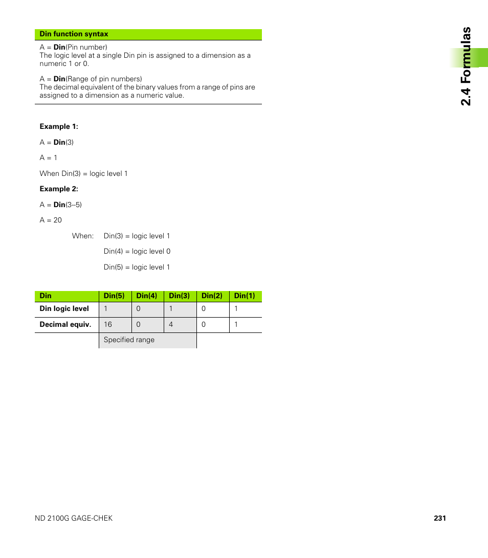 4 f o rm ulas | HEIDENHAIN ND 2100G User Manual | Page 231 / 279
