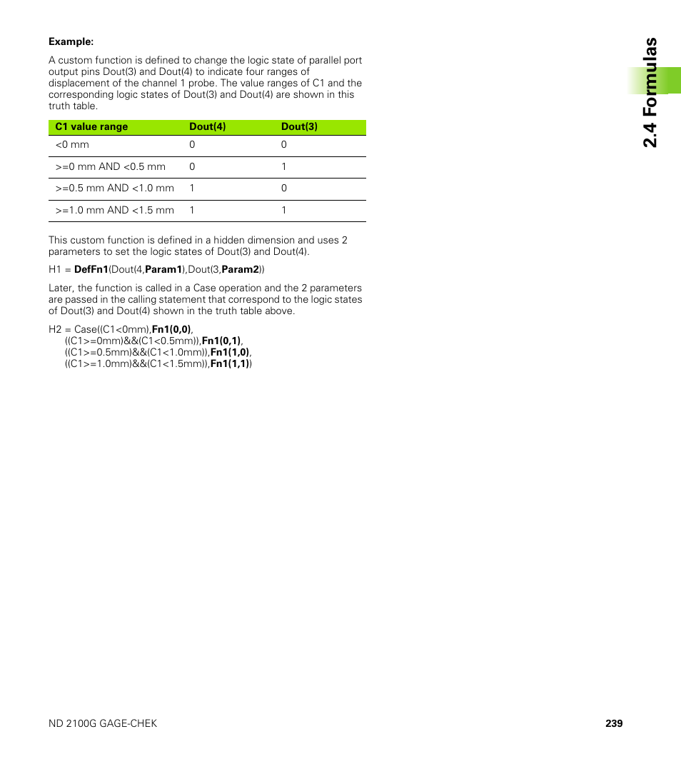 4 f o rm ulas | HEIDENHAIN ND 2100G User Manual | Page 239 / 279