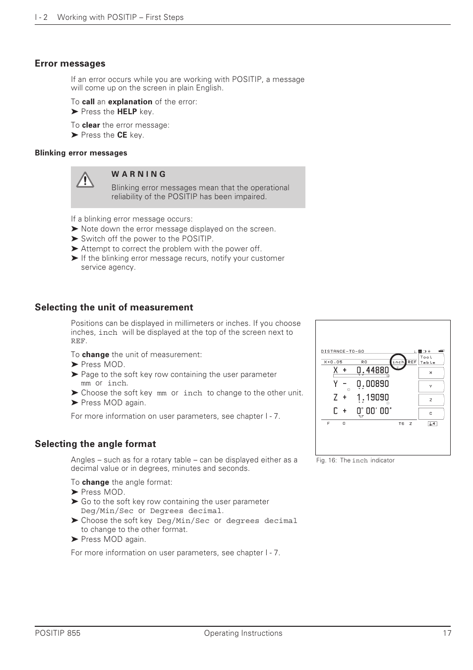 HEIDENHAIN PT 855 for Milling User Manual | Page 19 / 117