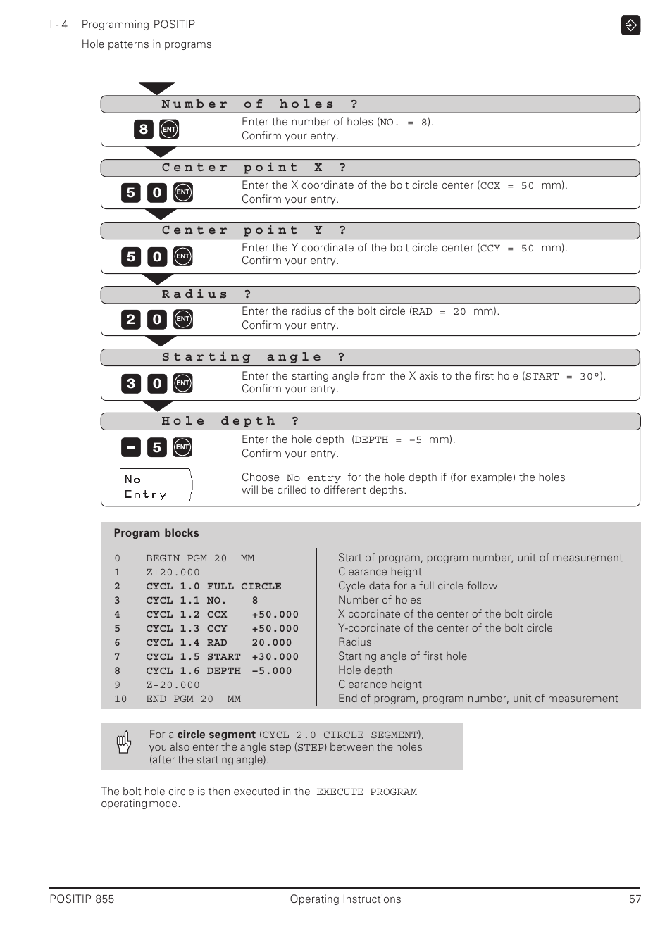 HEIDENHAIN PT 855 for Milling User Manual | Page 59 / 117