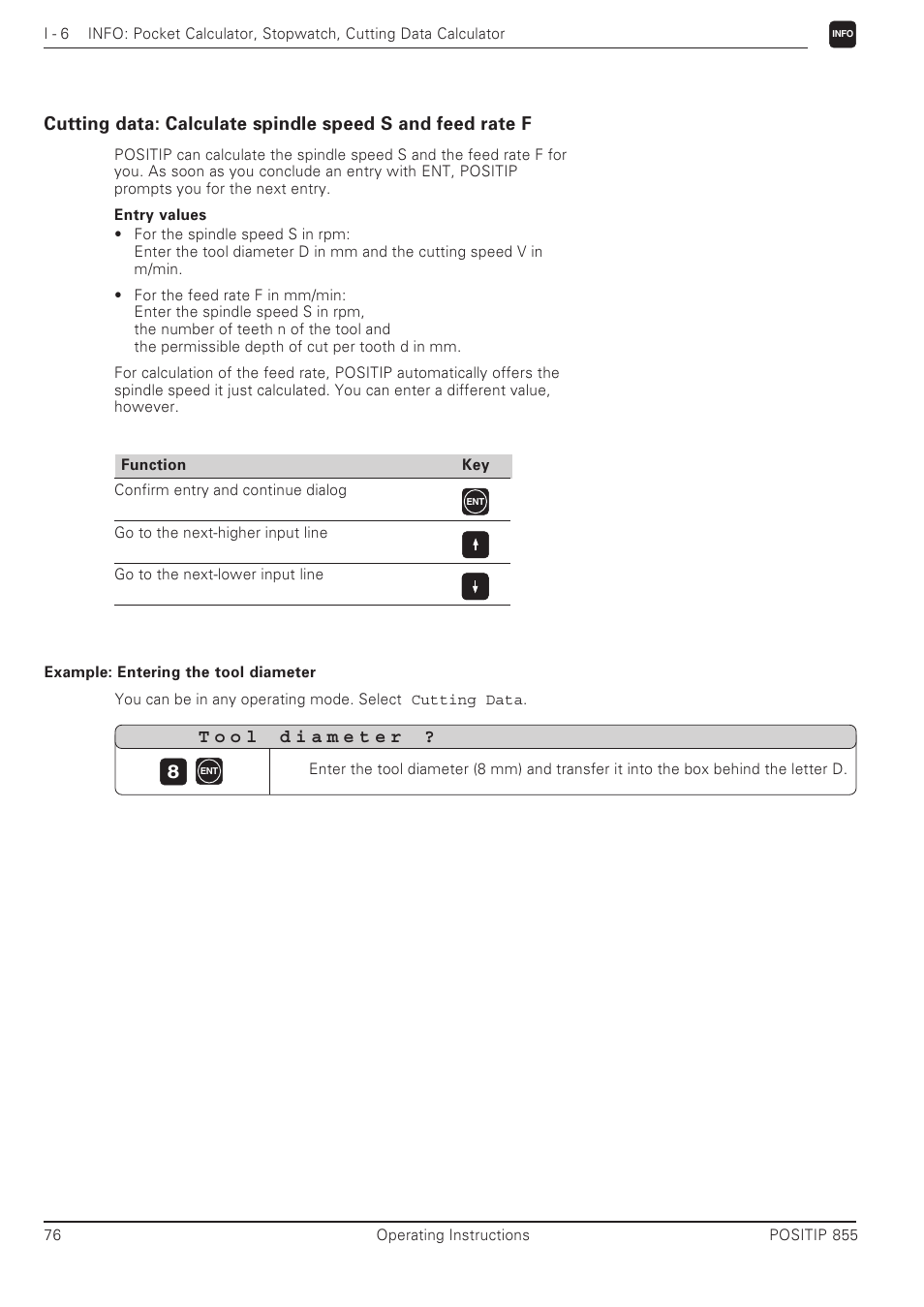 HEIDENHAIN PT 855 for Milling User Manual | Page 78 / 117