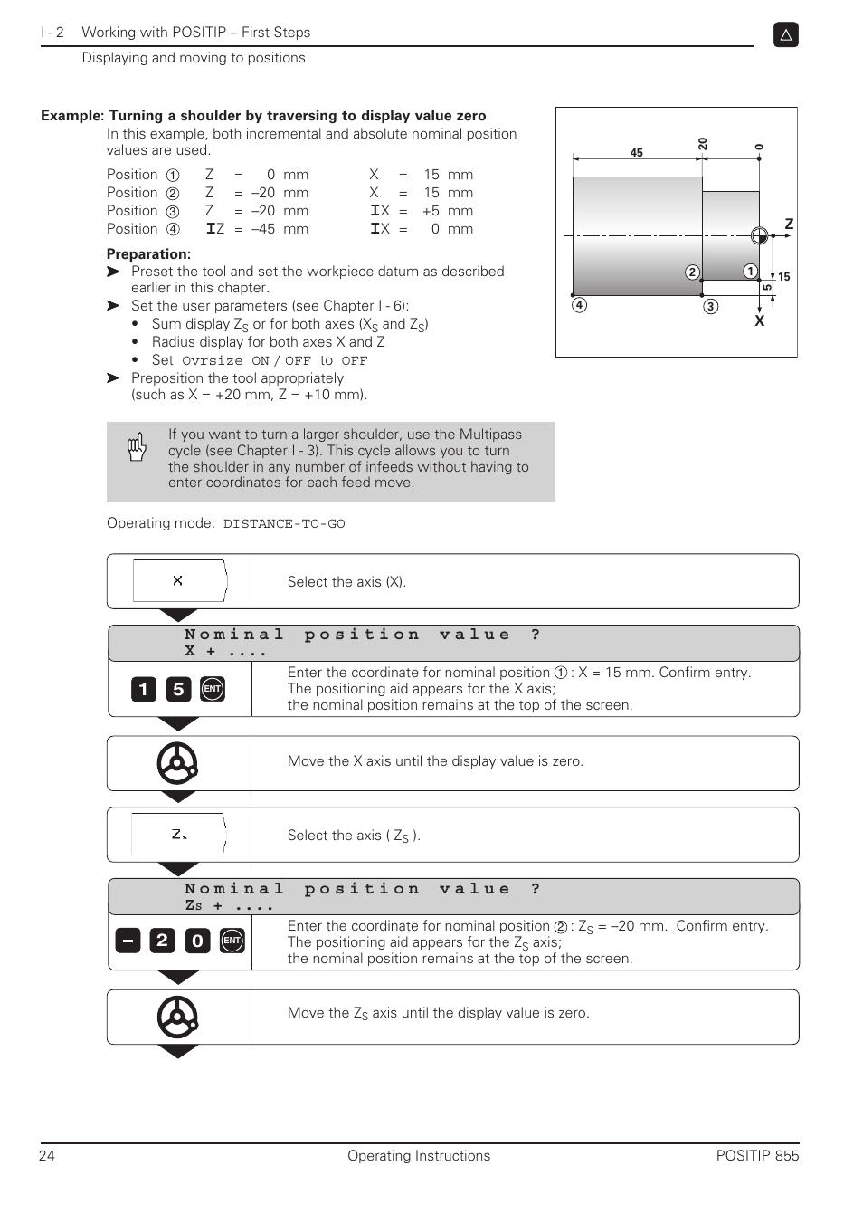 HEIDENHAIN PT 855 for Turning User Manual | Page 23 / 87