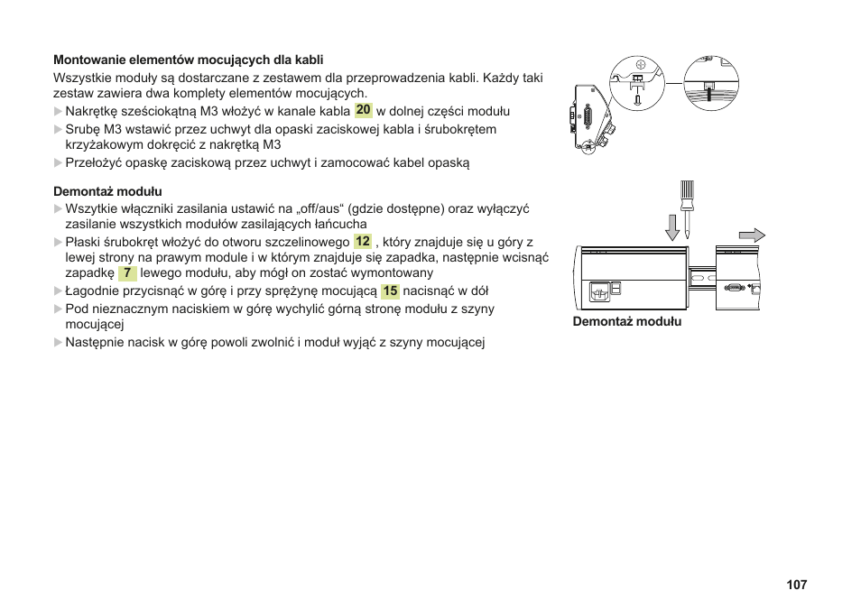 HEIDENHAIN MSE 1000 Installation User Manual | Page 107 / 176
