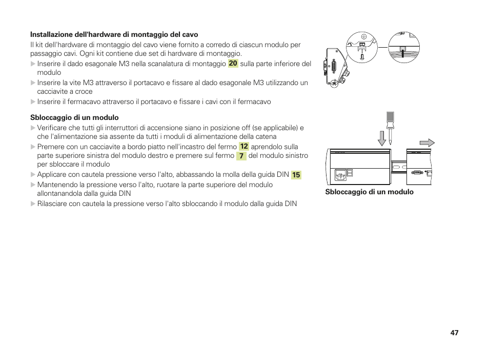 HEIDENHAIN MSE 1000 Installation User Manual | Page 47 / 176