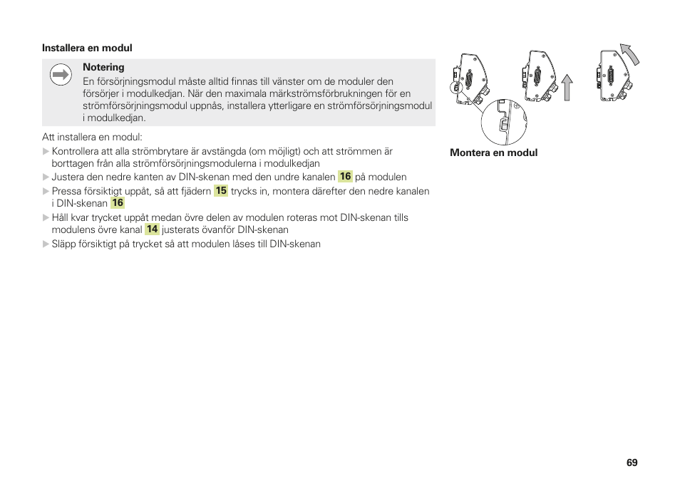 HEIDENHAIN MSE 1000 Installation User Manual | Page 69 / 176