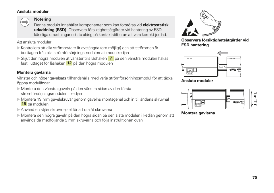 HEIDENHAIN MSE 1000 Installation User Manual | Page 70 / 176
