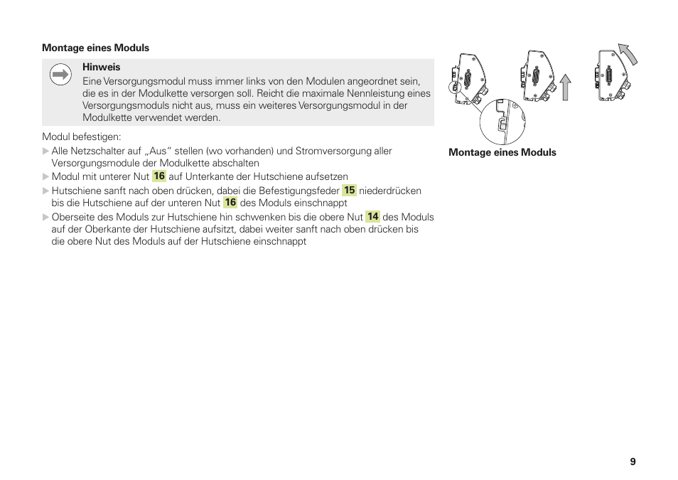 HEIDENHAIN MSE 1000 Installation User Manual | Page 9 / 176