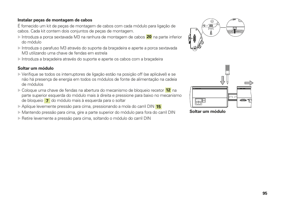 HEIDENHAIN MSE 1000 Installation User Manual | Page 95 / 176