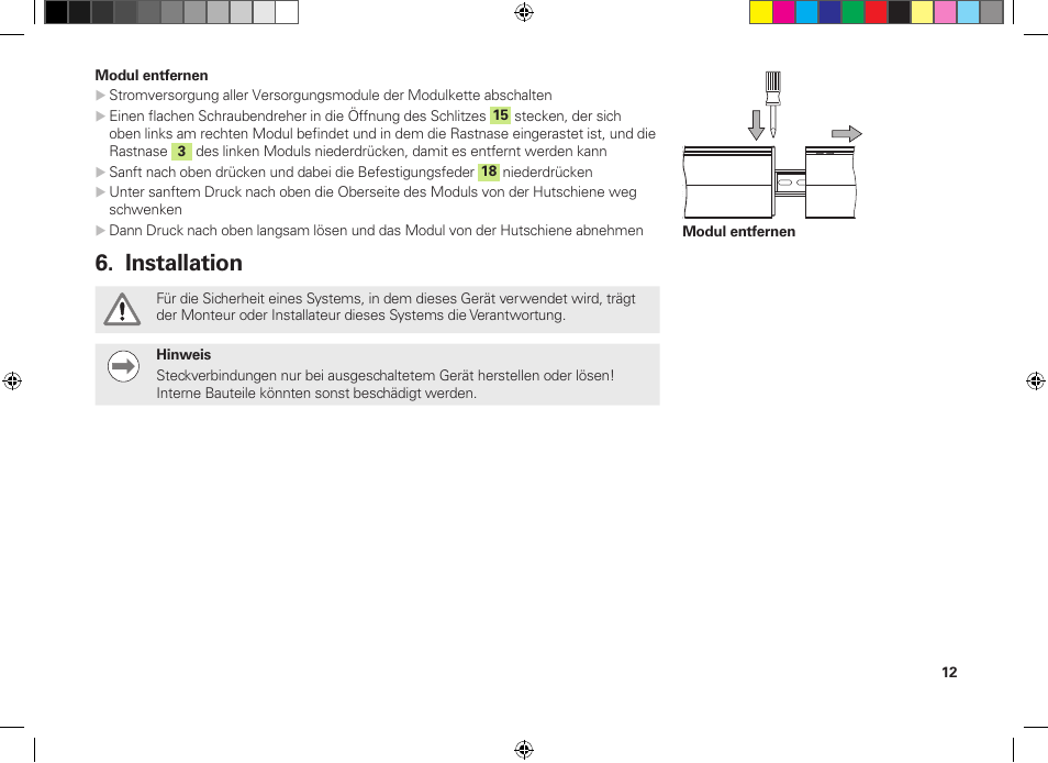 Installation | HEIDENHAIN MSE 1300 User Manual | Page 12 / 206