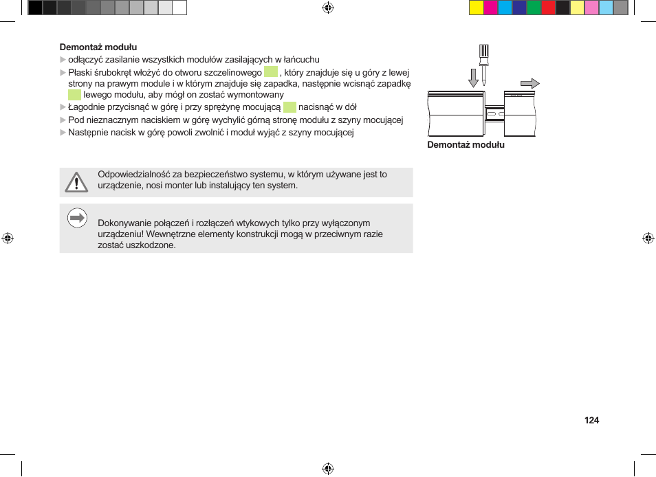 Instalacja | HEIDENHAIN MSE 1300 User Manual | Page 124 / 206