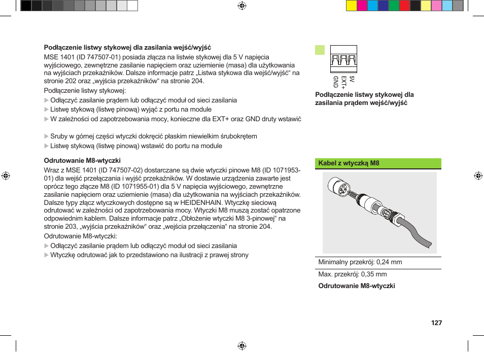 HEIDENHAIN MSE 1300 User Manual | Page 127 / 206