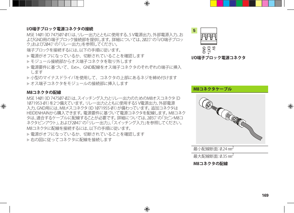 HEIDENHAIN MSE 1300 User Manual | Page 169 / 206