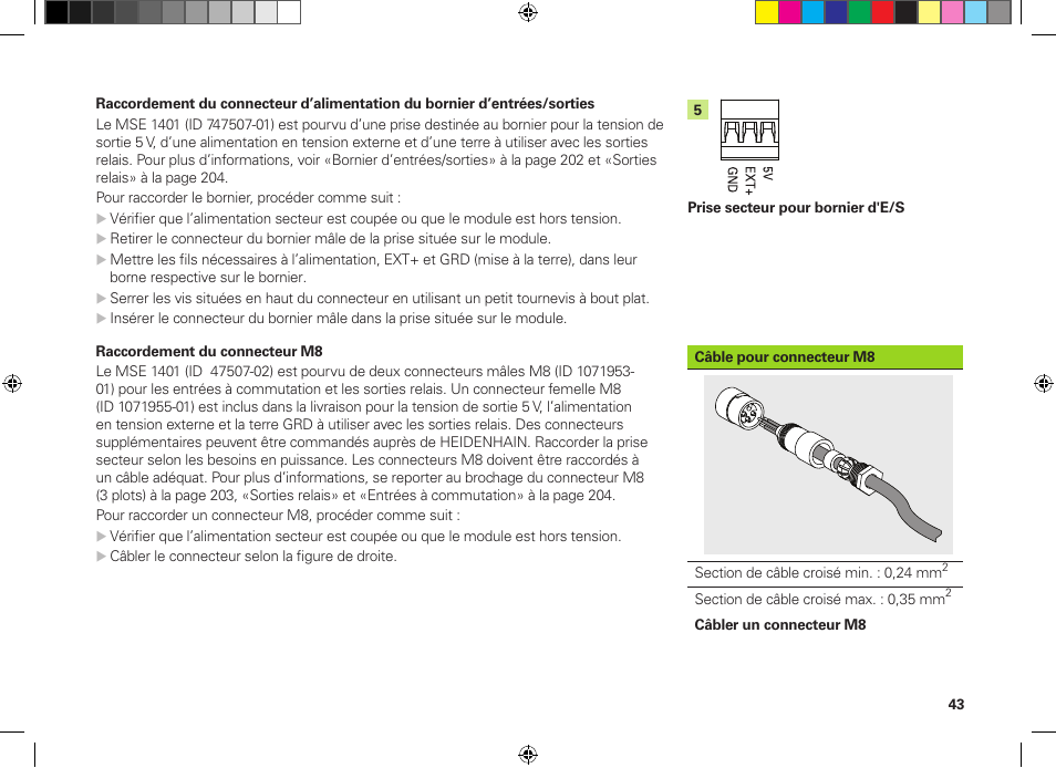 HEIDENHAIN MSE 1300 User Manual | Page 43 / 206