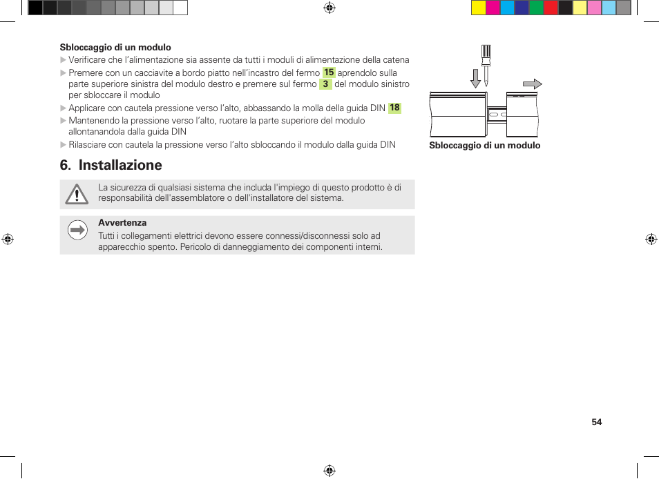 Installazione | HEIDENHAIN MSE 1300 User Manual | Page 54 / 206