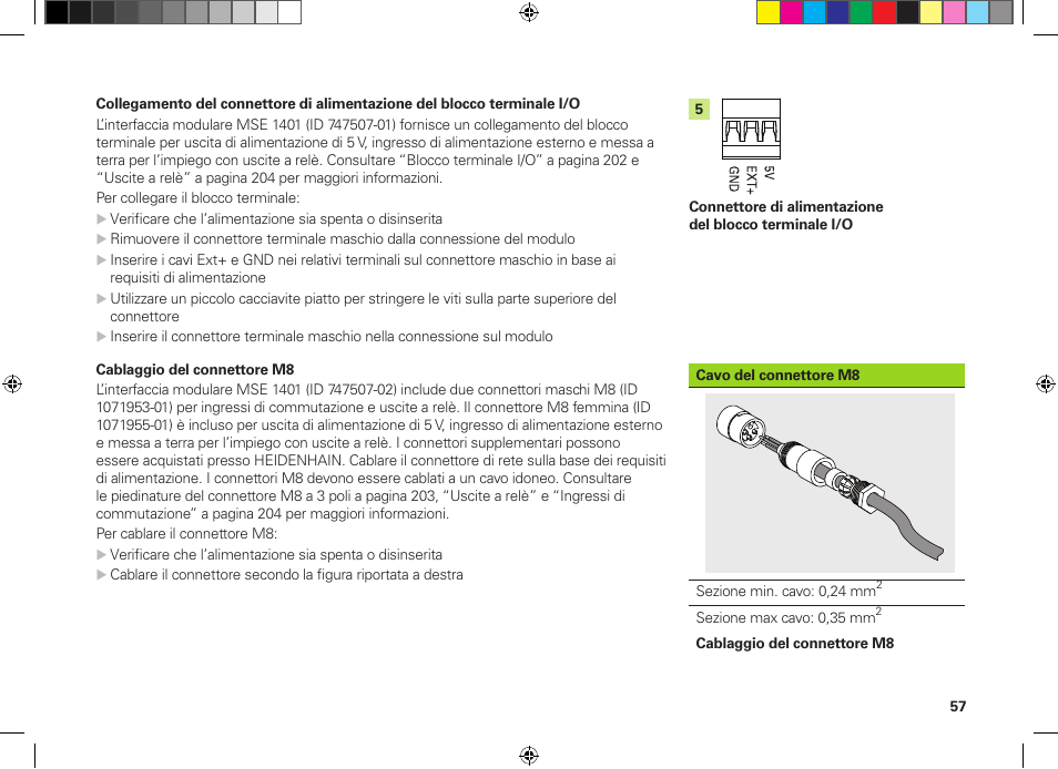 HEIDENHAIN MSE 1300 User Manual | Page 57 / 206