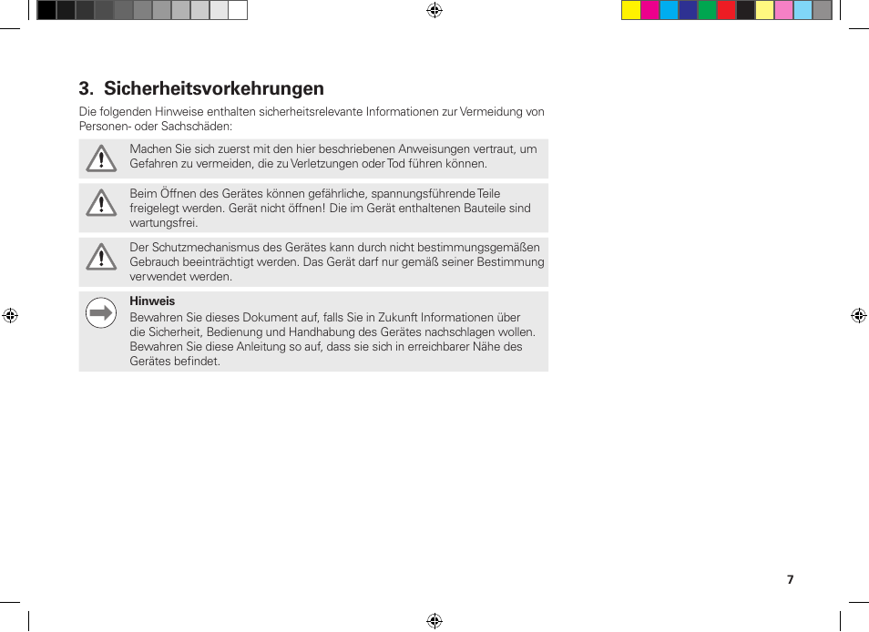 Sicherheitsvorkehrungen | HEIDENHAIN MSE 1300 User Manual | Page 7 / 206