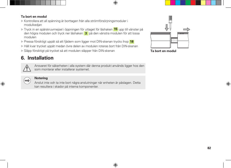 Installation | HEIDENHAIN MSE 1300 User Manual | Page 82 / 206