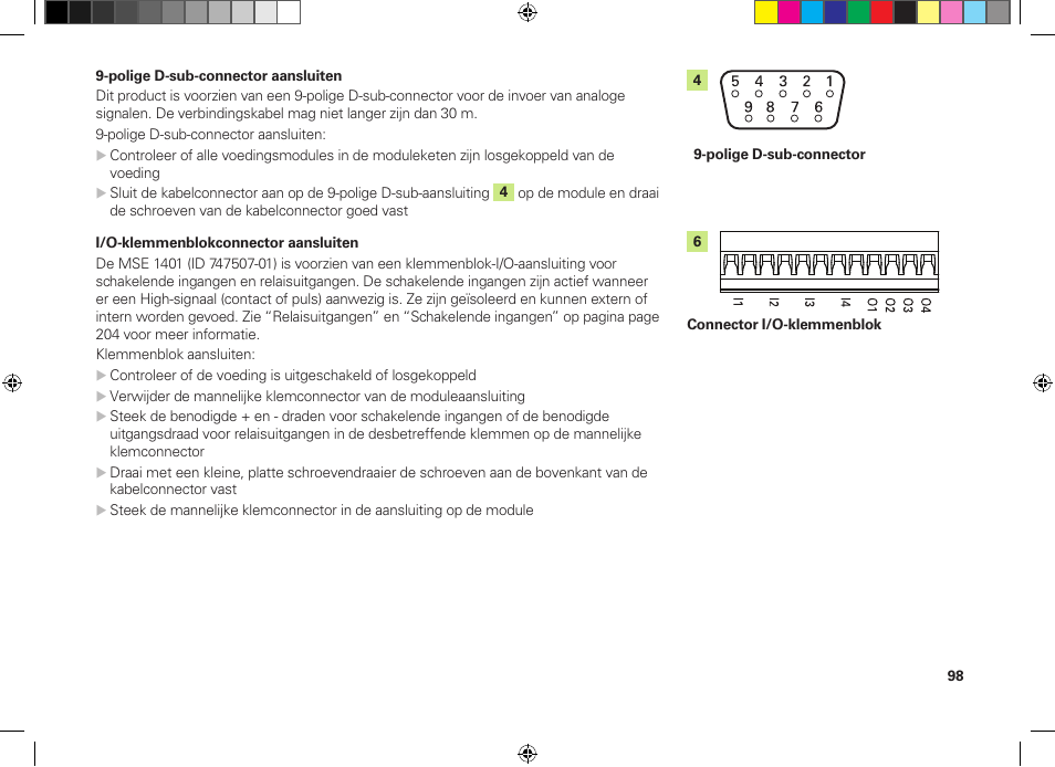 HEIDENHAIN MSE 1300 User Manual | Page 98 / 206