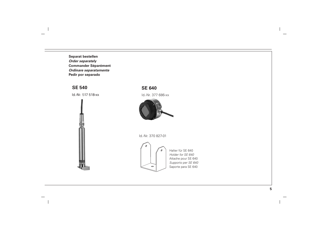HEIDENHAIN TS 440 User Manual | Page 5 / 14