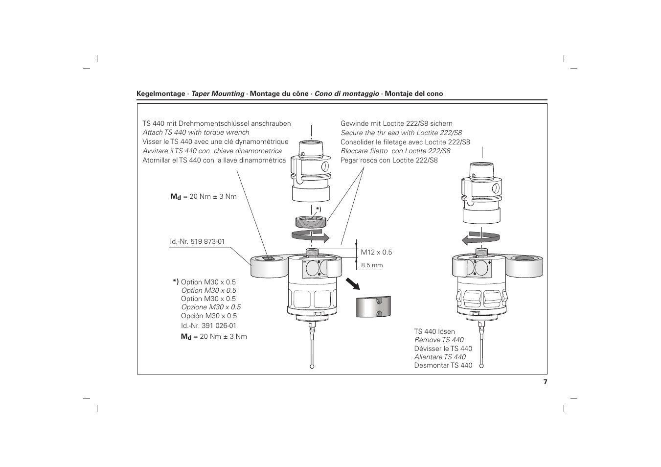 HEIDENHAIN TS 440 User Manual | Page 7 / 14