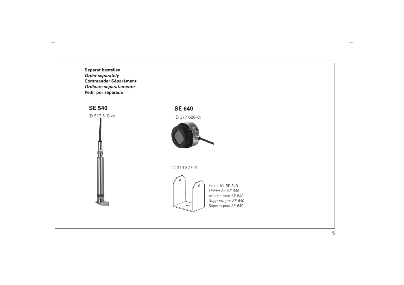 HEIDENHAIN TS 640 User Manual | Page 5 / 14