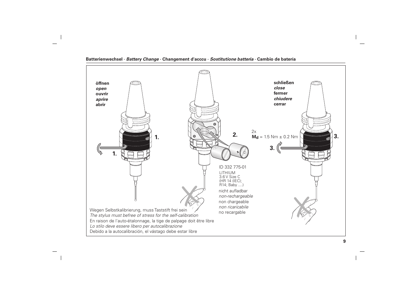 HEIDENHAIN TS 640 User Manual | Page 9 / 14