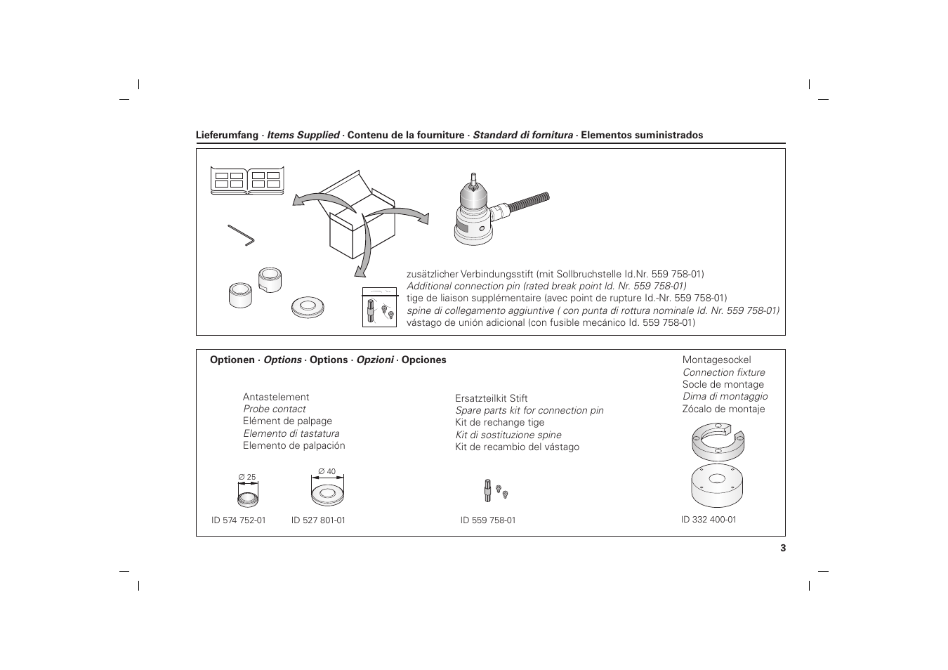 HEIDENHAIN TT 140 User Manual | Page 3 / 13