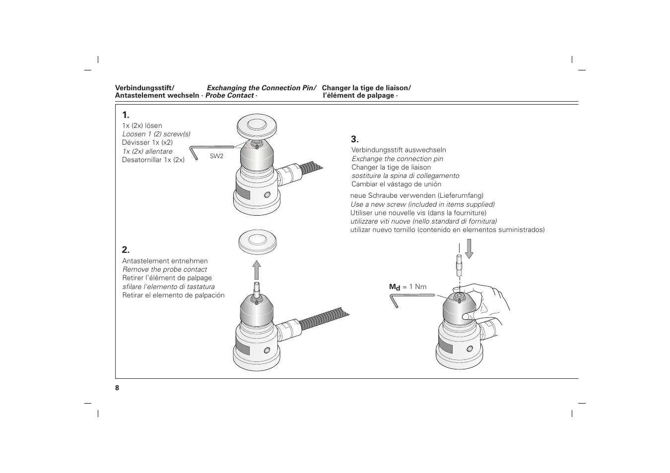 HEIDENHAIN TT 140 User Manual | Page 8 / 13