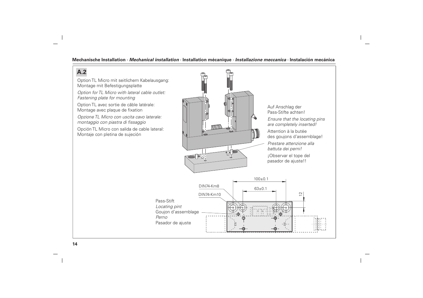 HEIDENHAIN TL Micro User Manual | Page 14 / 27