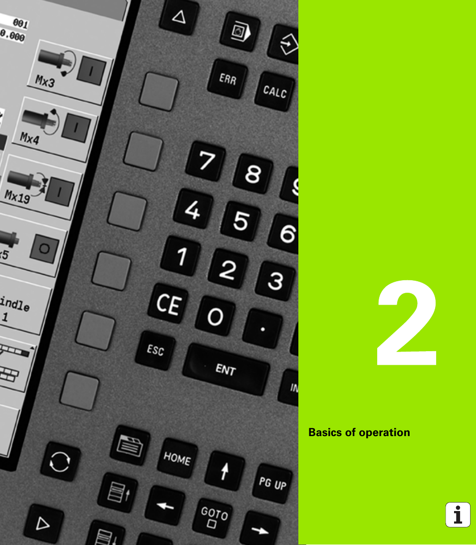 Basics of operation, 2 basics of operation | HEIDENHAIN SW 548328-05 User Manual | Page 49 / 599