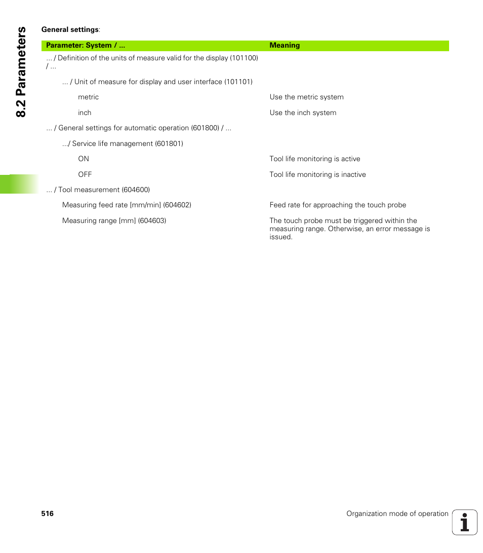 2 p a ra met e rs | HEIDENHAIN SW 548328-05 User Manual | Page 516 / 599