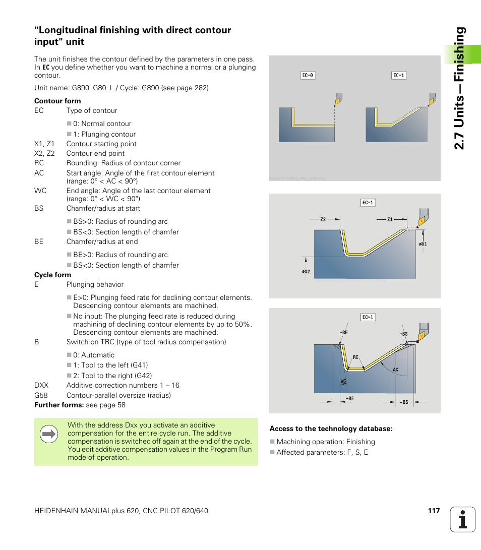 7 units—finishing | HEIDENHAIN SW 548328-05 DIN Programming User Manual | Page 117 / 598